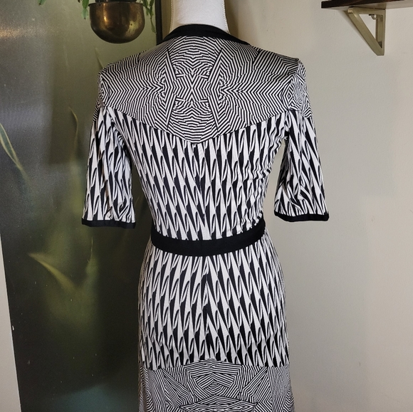 Diane Von Furstenberg Silk Button Dress - Picture 8 of 12